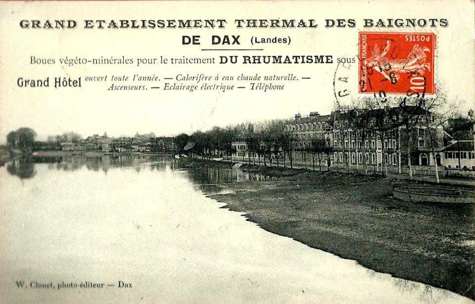 Dax (Landes) - Etablissement Thermal des Baignots 20b