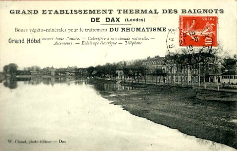 Dax (Landes) - Etablissement Thermal des Baignots 20b