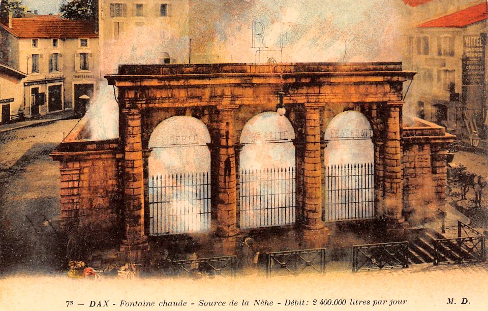 Dax (Landes) - Fontaine chaude 31a