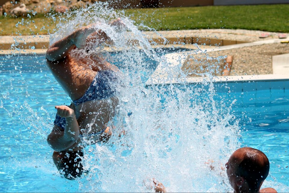 Child summer pool