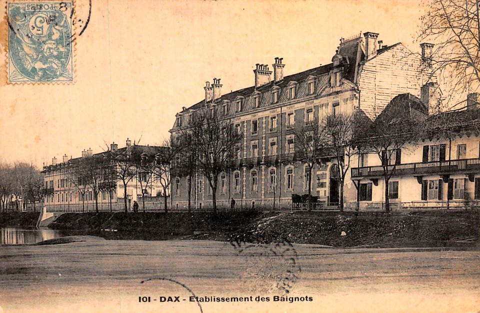 Dax (Landes) - Etablissement Thermal des Baignots 36