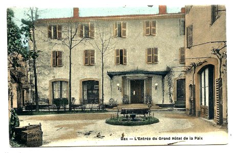 Dax (Landes) - Grand Hôtel de la Paix 1 photo