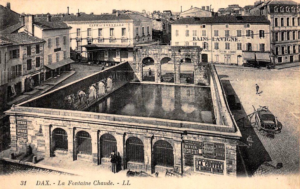 Dax (Landes) - Fontaine chaude 1b