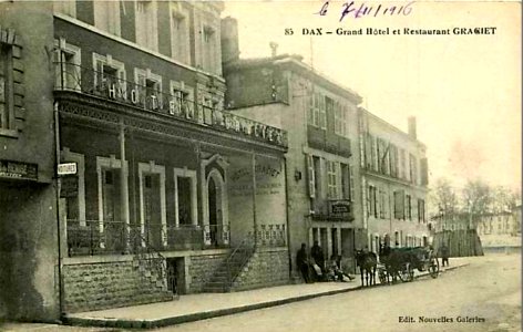 Dax (Landes) - Hôtel Graciet 2
