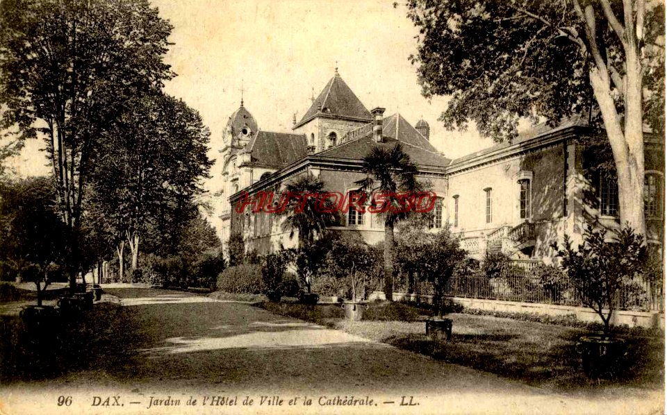 Dax (Landes) - Jardin Hôtel de ville 14