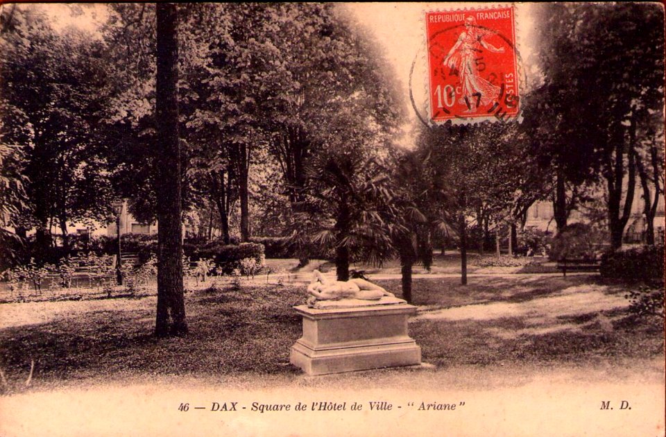 Dax (Landes) - Jardin Hôtel de ville 1b