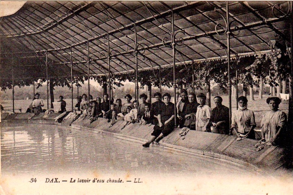 Dax (Landes) - Lavoir à l'eau chaude de Saint-Pierre 3