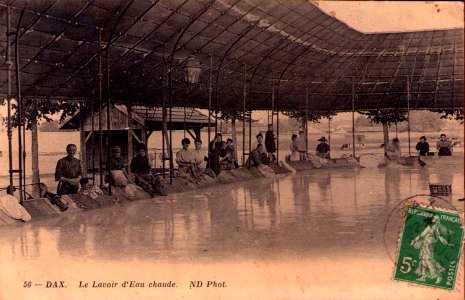 Dax (Landes) - Lavoir à l'eau chaude de Saint-Pierre 2