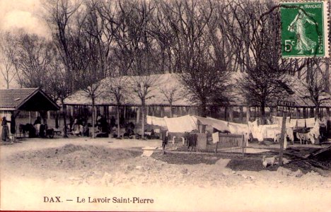 Dax (Landes) - Lavoir à l'eau chaude de Saint-Pierre 1
