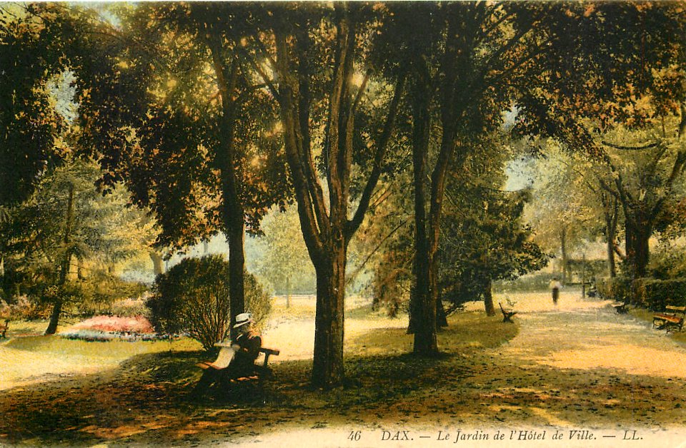 Dax (Landes) - Jardin Hôtel de ville 3a