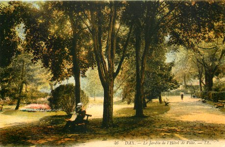 Dax (Landes) - Jardin Hôtel de ville 3a