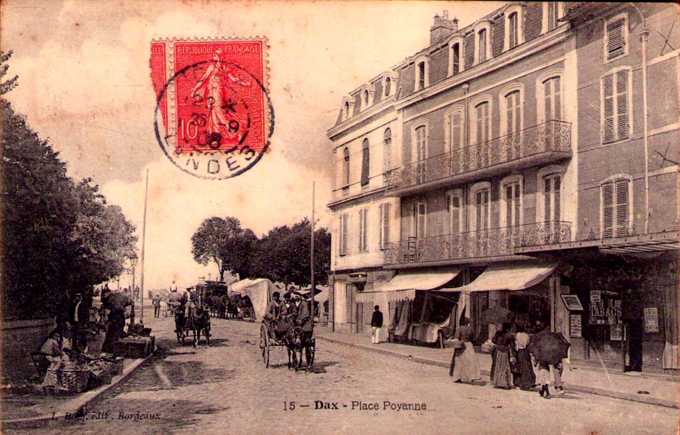 Dax (Landes) - Place Poyenne 1