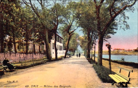 Dax (Landes) - Promennade des Baignots 1