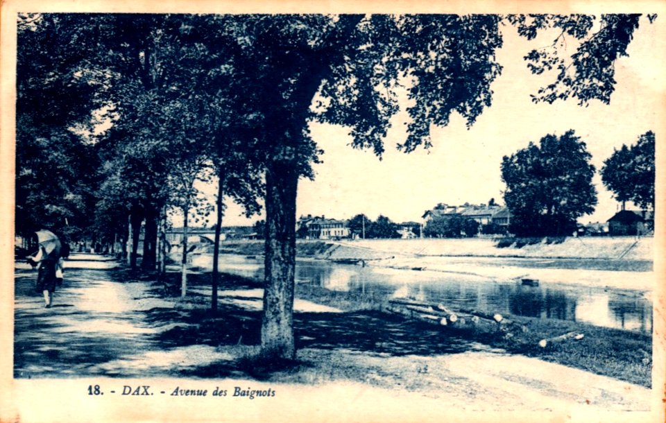 Dax (Landes) - Promennade des Baignots 13