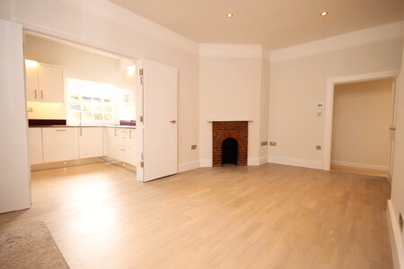 Modern living room floor apartment photo