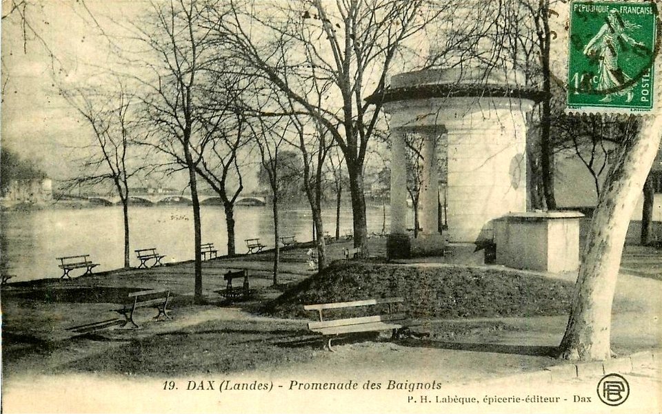 Dax (Landes) - Promennade des Baignots 7