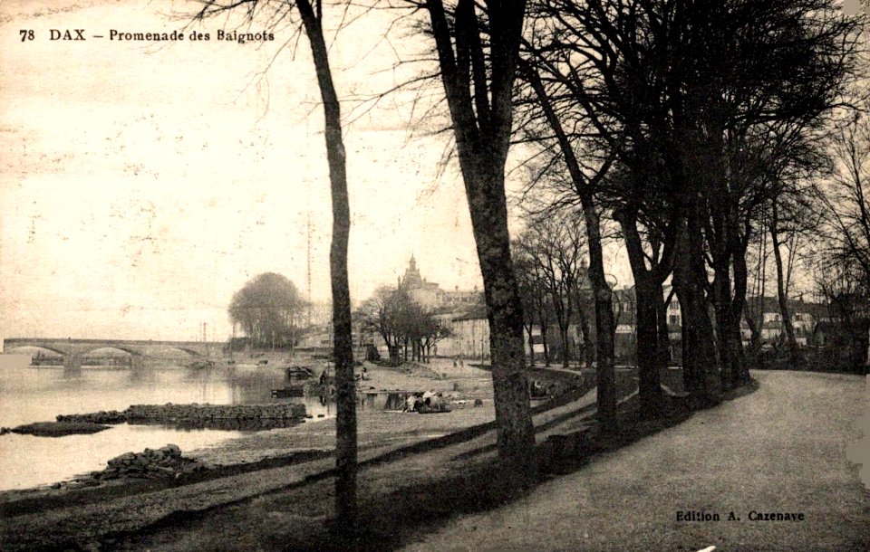 Dax (Landes) - Promennade des Baignots 2