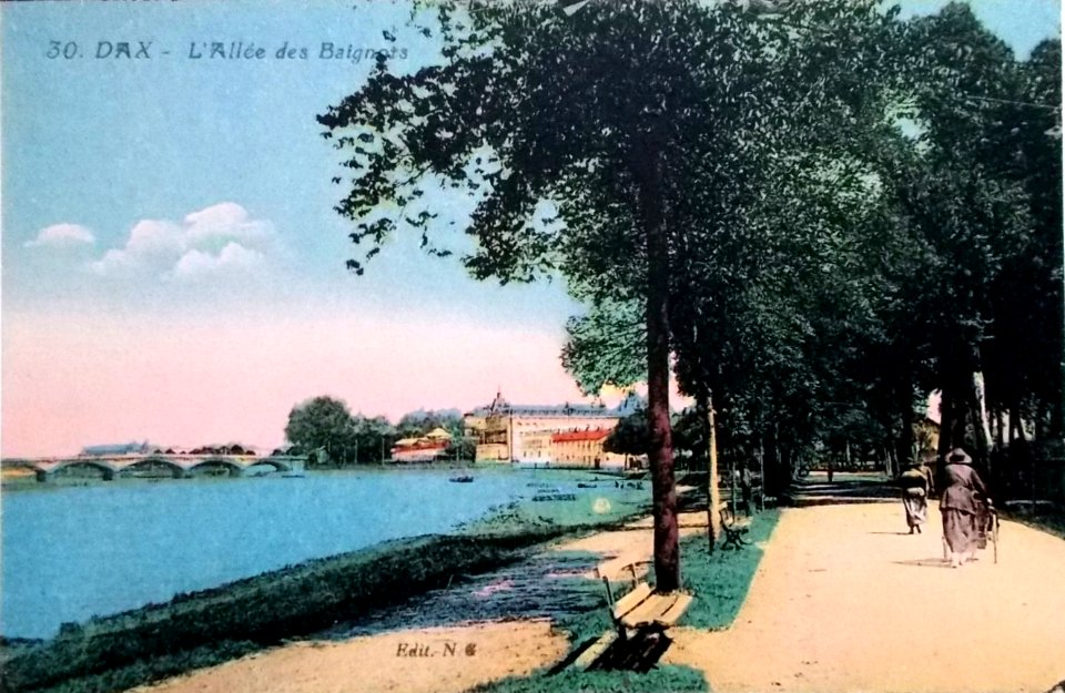 Dax (Landes) - Promennade des Baignots 15
