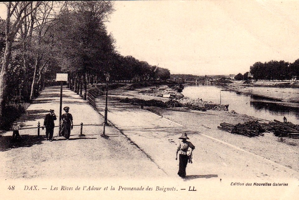 Dax (Landes) - Promennade des Baignots 6