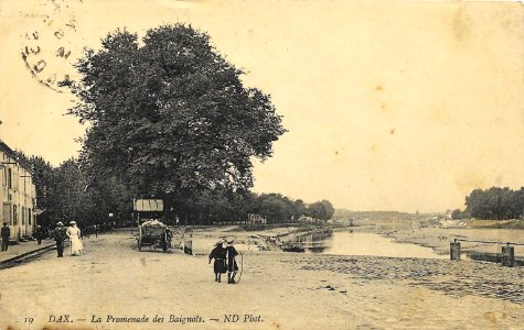 Dax (Landes) - Promennade des Baignots 5