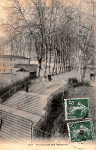 Dax (Landes) - Promennade des ramparts - Escalier 6