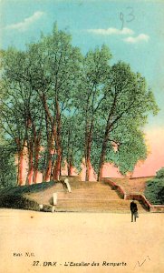 Dax (Landes) - Promennade des ramparts - Escalier 1