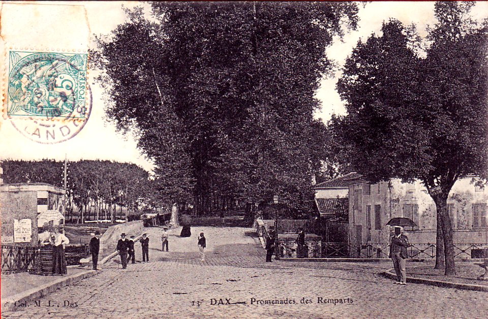 Dax (Landes) - Promennade des ramparts 1