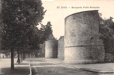 Dax (Landes) - Ramparts Gallo-Romains 1