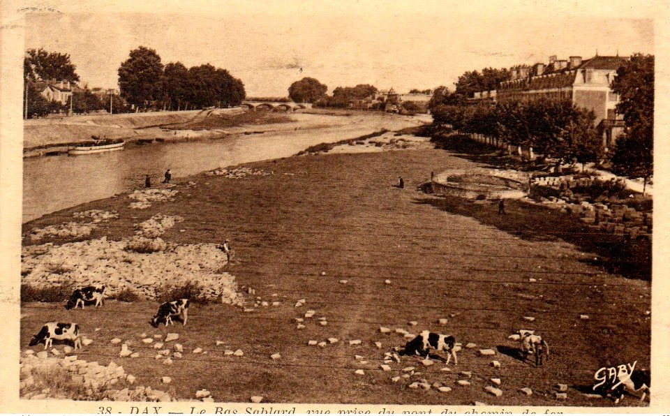 Dax (Landes) - rives de l'Adour 7