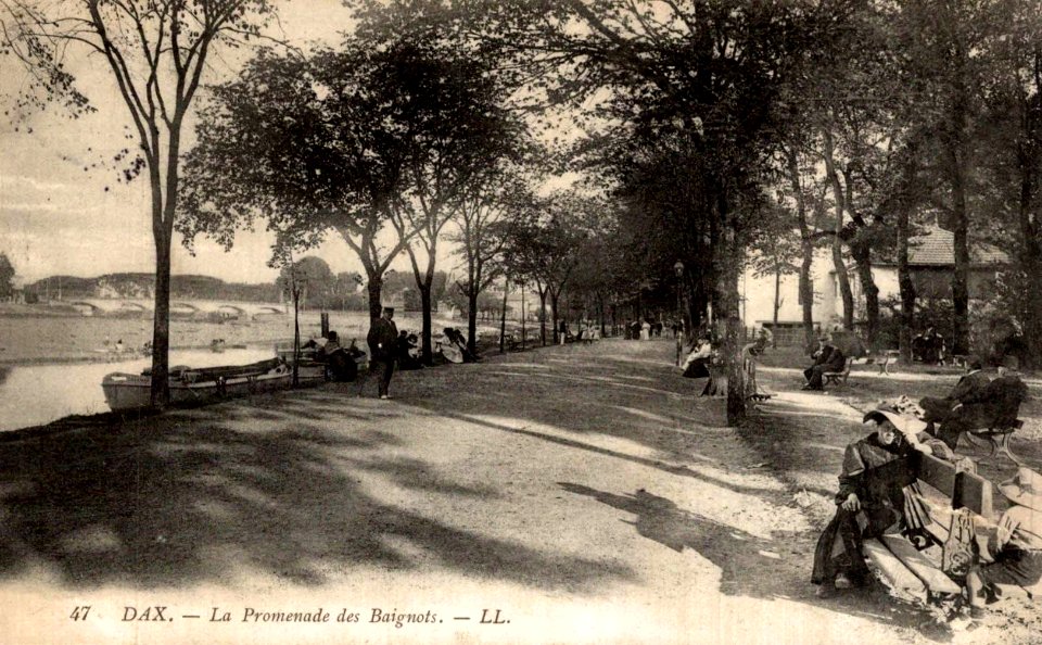 Dax (Landes) - Promennade des Baignots 18