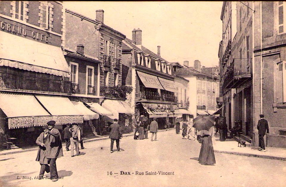 Dax (Landes) - rue Saint-Vincent 5