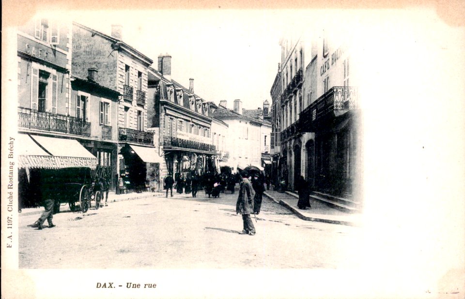 Dax (Landes) - rue Saint-Vincent 4b