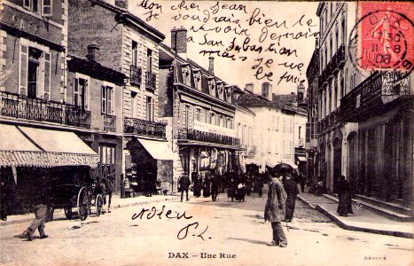 Dax (Landes) - rue Saint-Vincent 4a