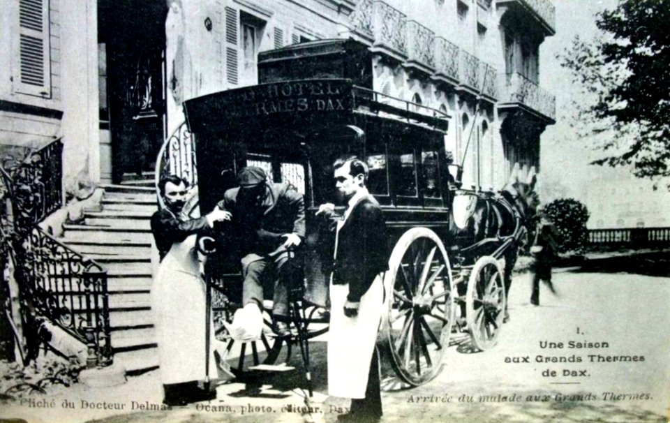 Dax (Landes) - Transport des curistes 7