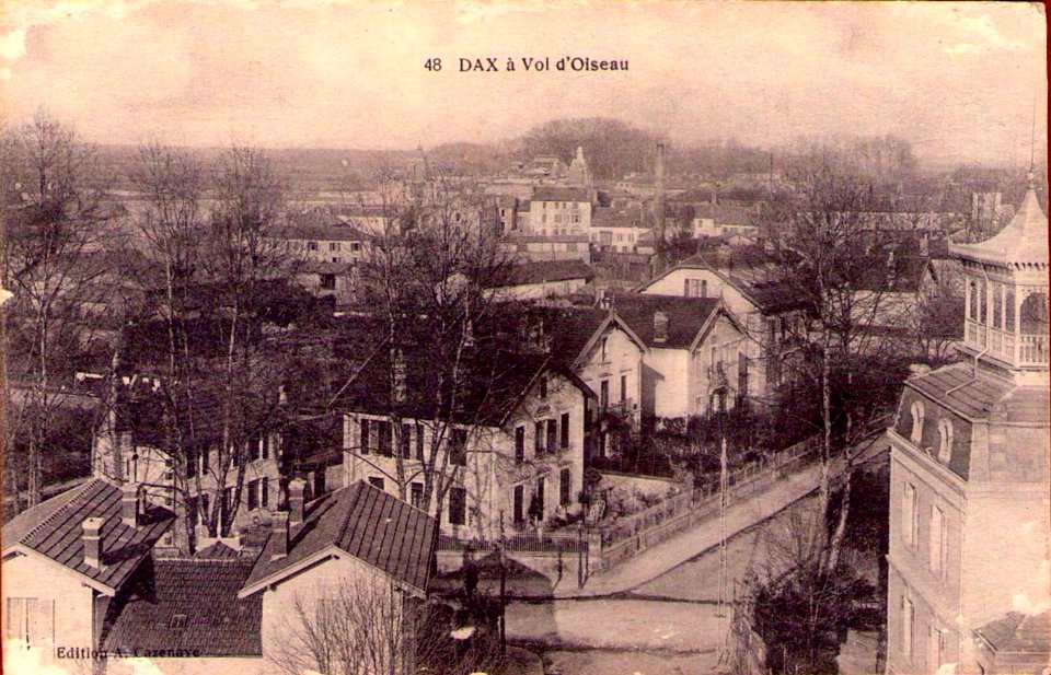 Dax (Landes) - vue générale 1