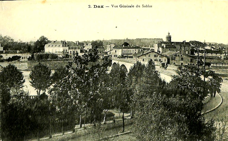 Dax (Landes) - vue générale du Sablar 2