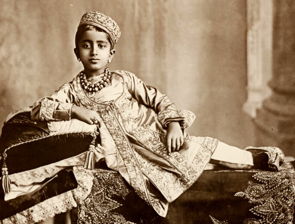 Dayal, Raja Lala Deen - Fateh Singh Rao, der älteste Sohn des Gaekwar von Baroda (Zeno Fotografie)