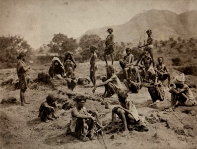 Dayal, Raja Lala Deen - Bhil Aborigines (Zeno Fotografie)