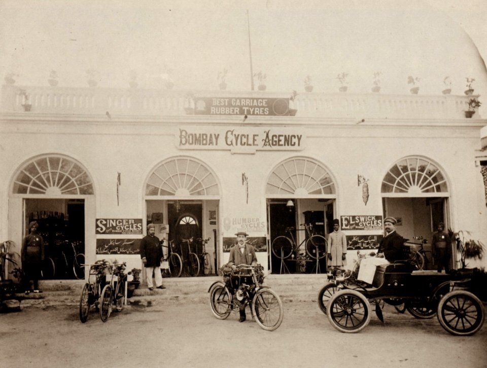 Dayal, Raja Lala Deen - Bombay Fahrräderagentur (Zeno Fotografie)