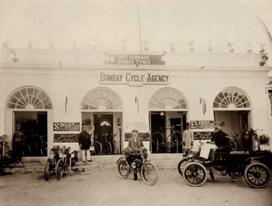 Dayal, Raja Lala Deen - Bombay Fahrräderagentur (Zeno Fotografie)