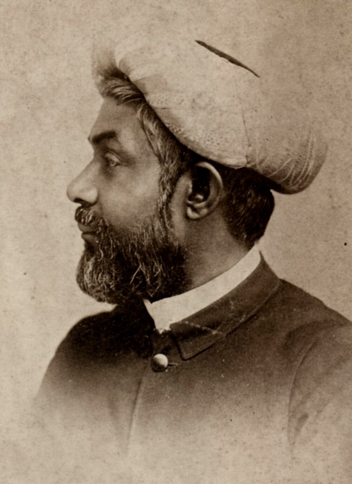Dayal, Raja Lala Deen - Mann mit »Bora« Kopfbedeckung (2) (Zeno Fotografie)