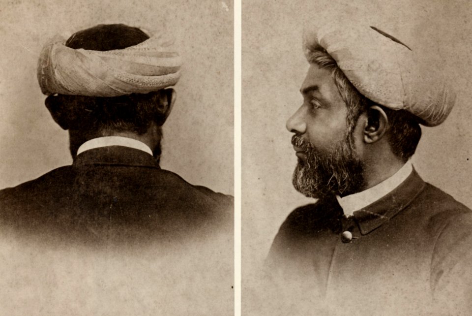 Dayal, Raja Lala Deen - Mann mit »Bora« Kopfbedeckung (1) (Zeno Fotografie)