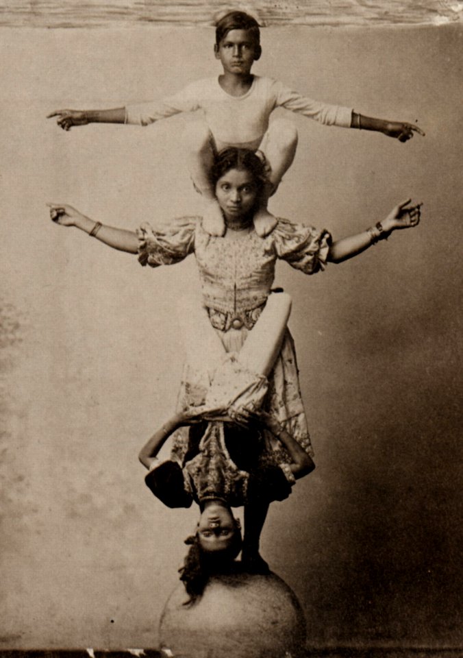 Dayal, Raja Lala Deen - Mitglieder des Chateri Zirkus (Zeno Fotografie)
