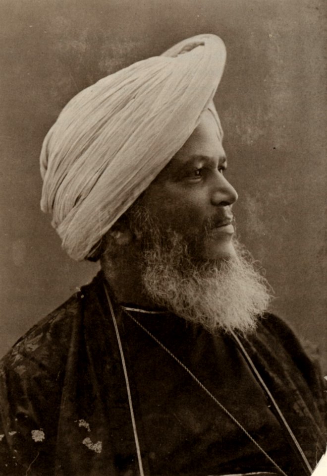 Dayal, Raja Lala Deen - Selbstporträt (Zeno Fotografie)