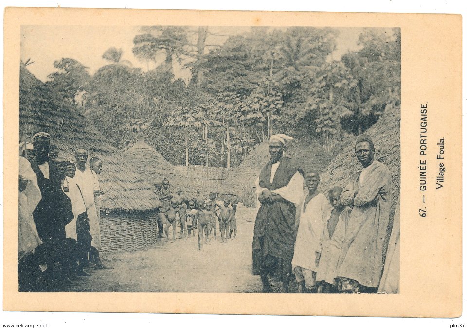 DC - 67. GUINEA BISSAU - Village Foula