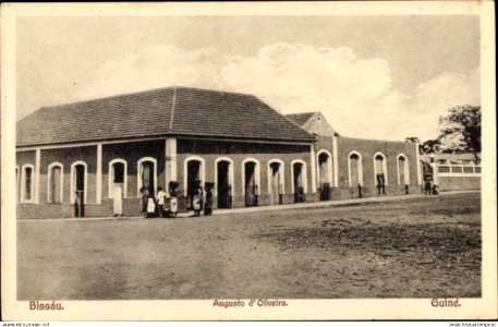 DC - Cp Guinea Bissau, Augusto d'Oliveira