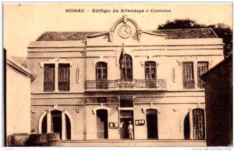 DC - CP - Bissau - Edifício da Alfândega e Correios