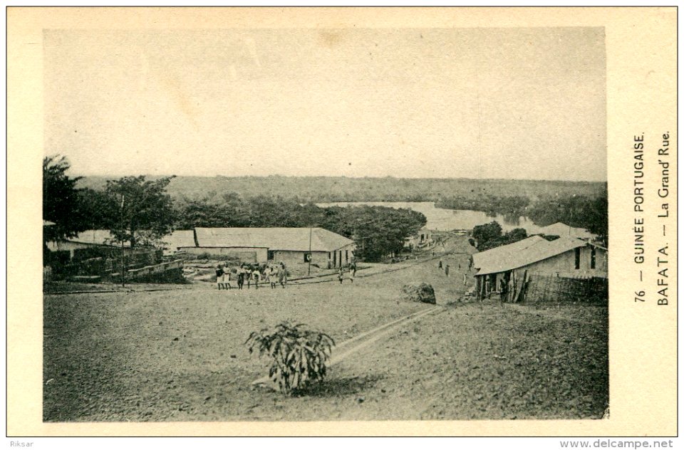 DC - DAL No 76 - Guinee Portugaise - Bafata - La Grand' Rue