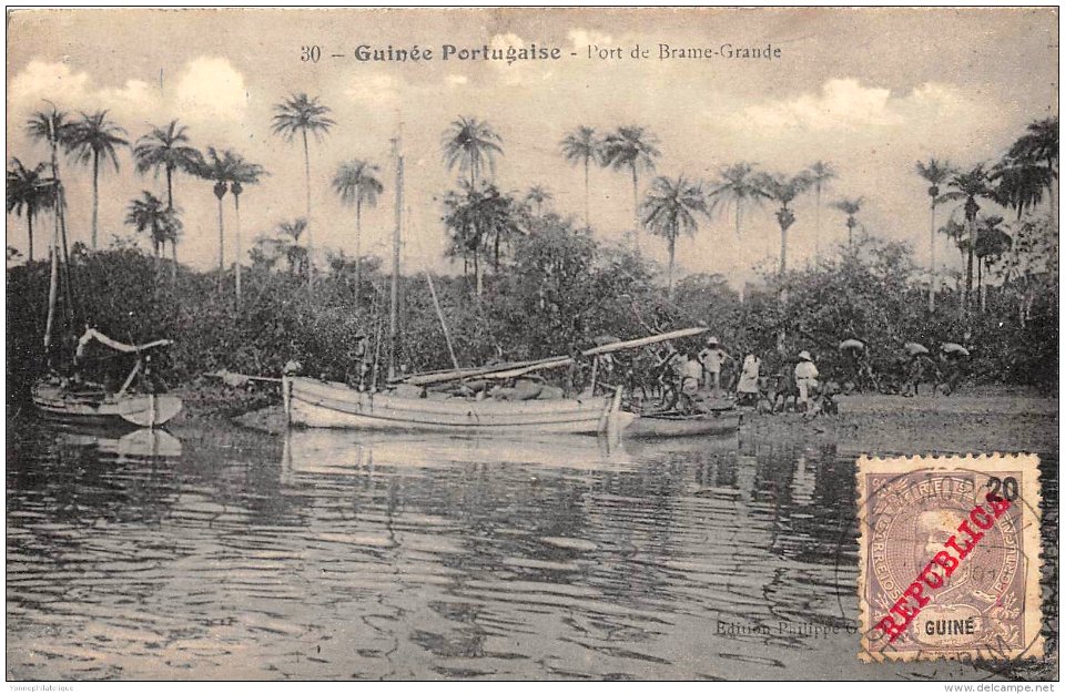 DC - PG No 30 - Guinée Portugaise - Port de Brame-Grande