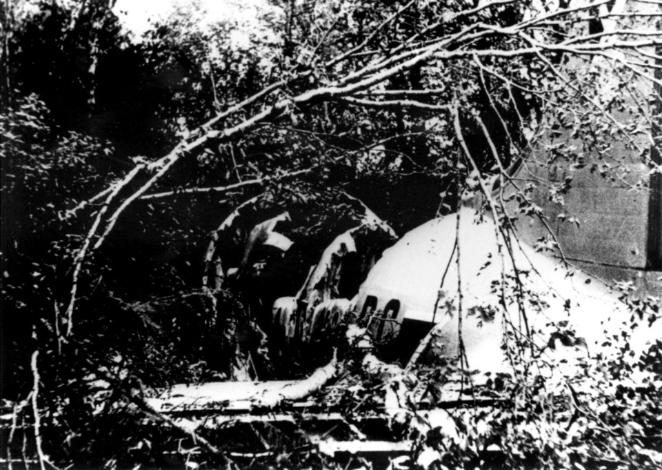 DC-4 OO-CBG wreck Newfoundland 1946
